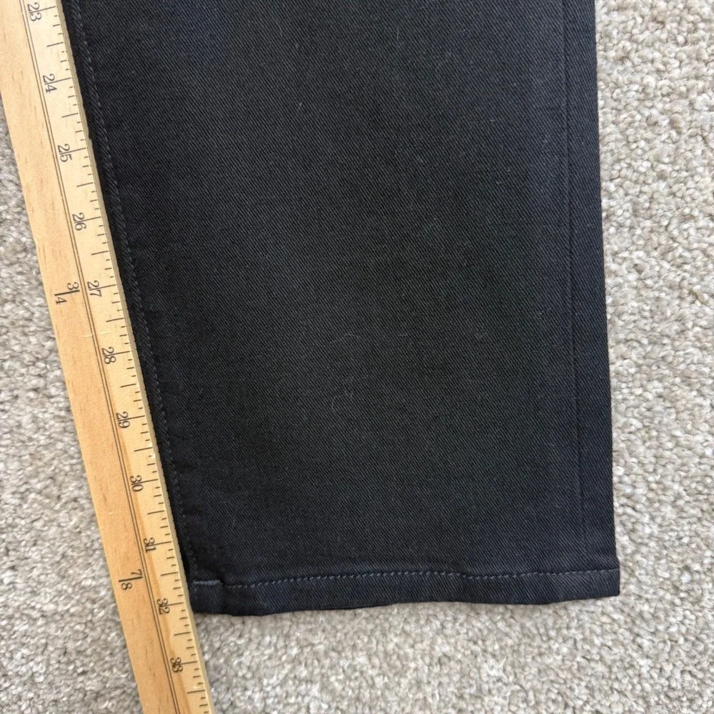True Religion Rocco Relaxed Skinny Flap Black Jeans 105707 Mens 34x32 NEW